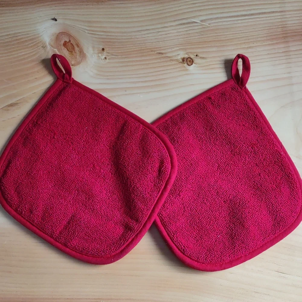 Red Kitchen Pot Holders
